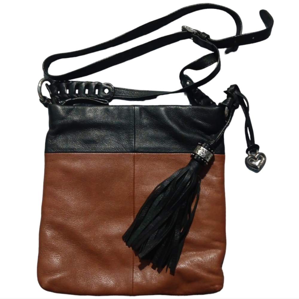 BRIGHTON Soft Crossbody Leather Bag